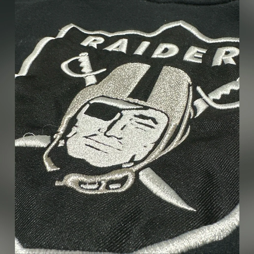 Team Apparel Youth Large Oakland Raiders NFL Hooded Sweatshirt Football Cozy